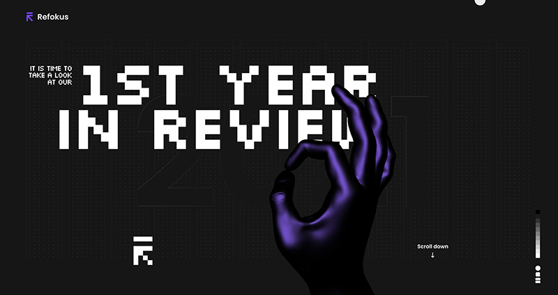 Refokus' Amazing Year in Review 2021のキャプチャ画像